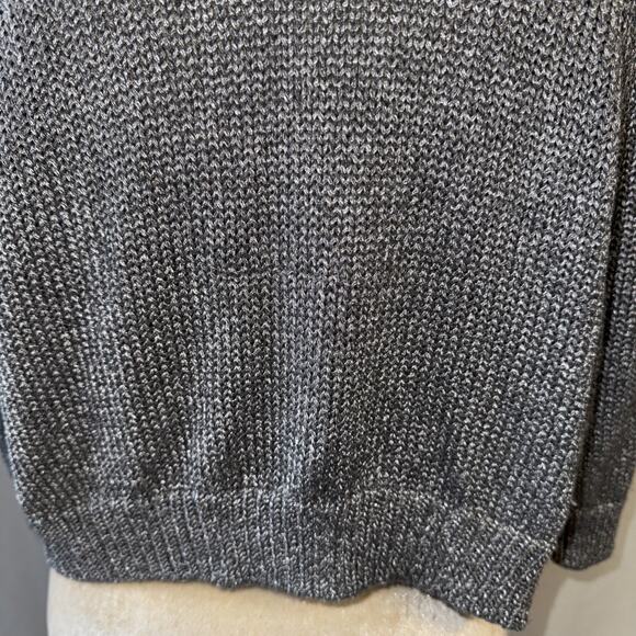 Vince Knot Gray Knit Short Sleeve Cardigan Size S - Picture 6 of 9